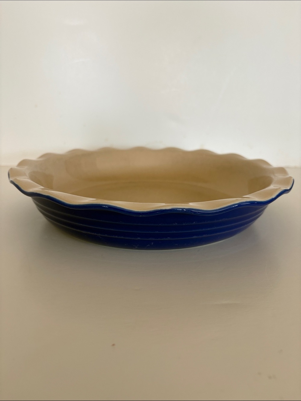 Olive & Thyme Stoneware Fluted Edge Pie Plate/Dish